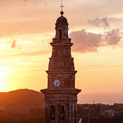 campanile chiesa di poli