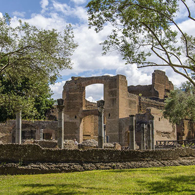 vista villa adriana